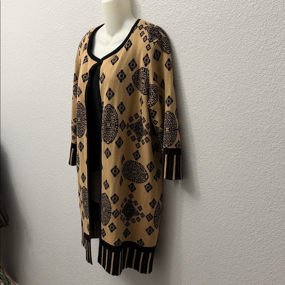 Chico's Cozy Open front Cardigan Size 1 - Picture 3 of 6